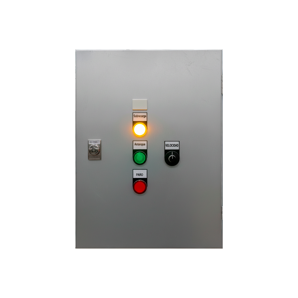 Gabinete con Variador de Velocidad EL-W con protección termomagnética - Delta