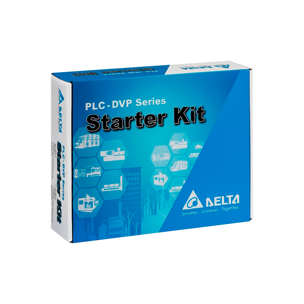 Kit de Programacion: PLC Ethernet, HMI, Fuente - Delta UT-12SE-A1 