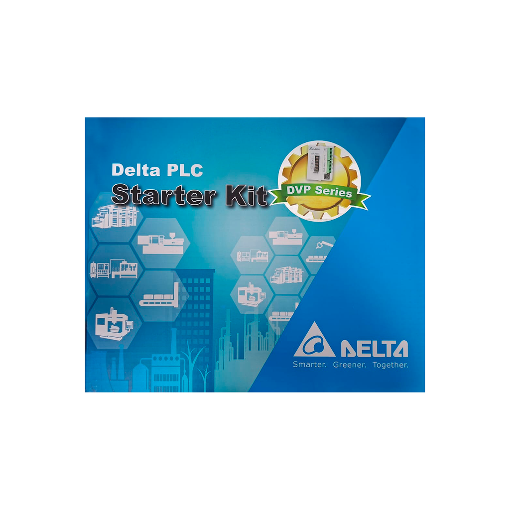 Paquete de Programación: PLC AS300, Fuente, Cable programación, Módulo IOs, USB Programador, STARTER KIT - UT-AS332-C