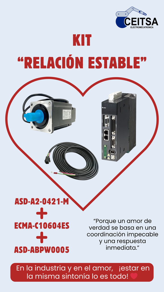   Servodrive 400W ASD-A2 - 0421 - M ❤︎  Servo 400W  ECMA-C10604ES ❤︎ ASD - ABPW0005